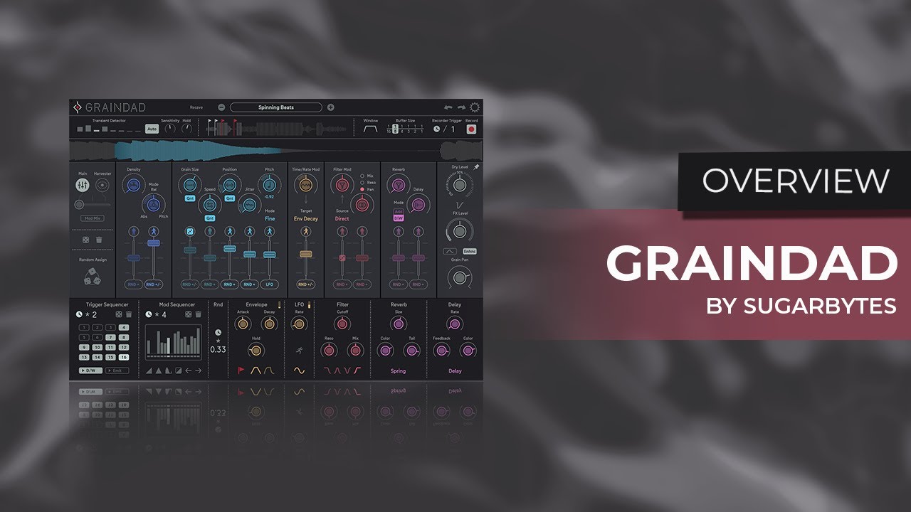 Checking Out the Amazing Graindad by Sugar Bytes! #audioplugindeals