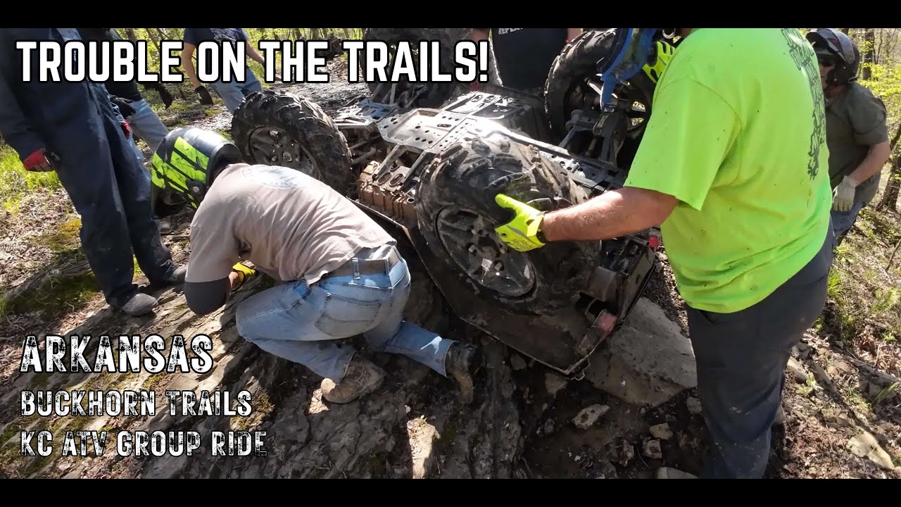 Проблемы на трассах! Безумная поездка с командой KC ATV Crew