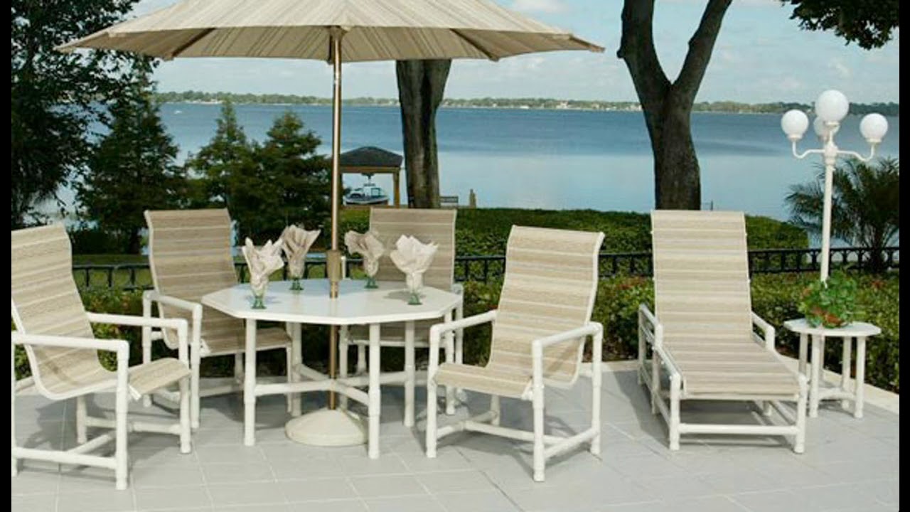 Pvc patio furniture