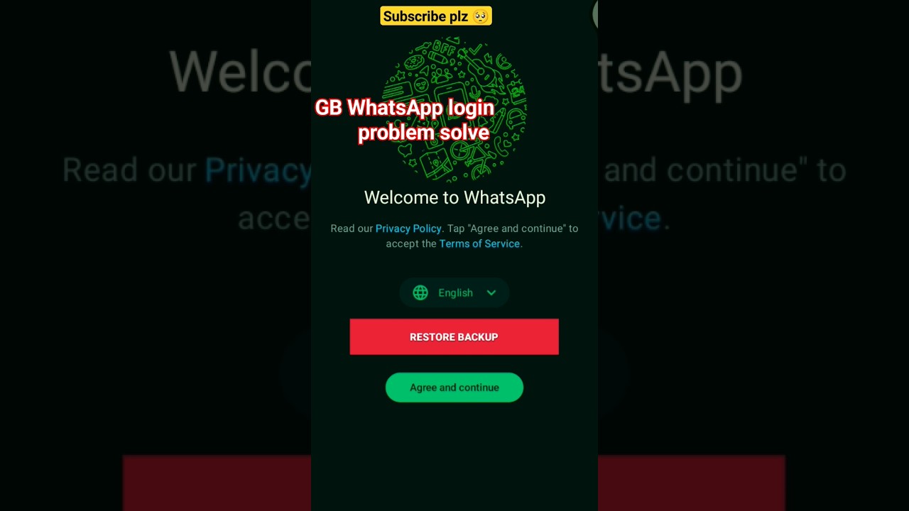 GB WhatsApp login problem solve 😱||gb WhatsApp login problem😭||#shorts #viral #gbwhatsapp