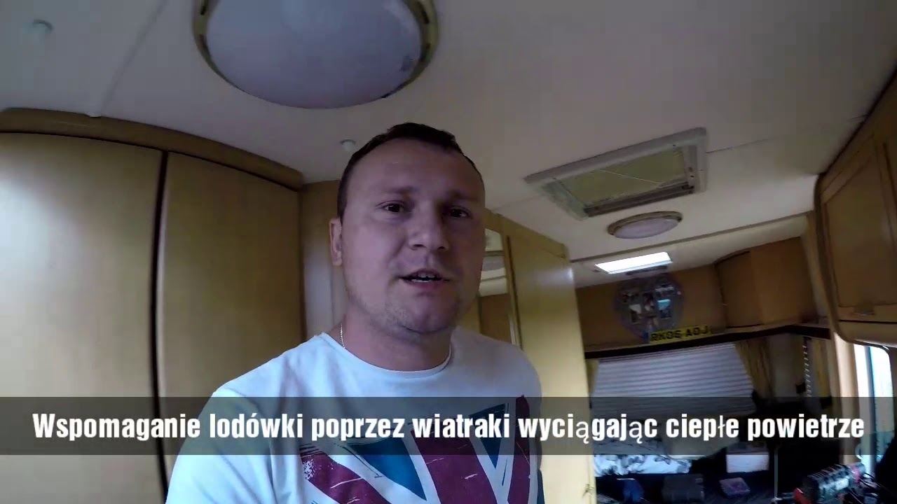 Wspomaganie lodówki w przyczepie - lepsza wydajność chłodzenia