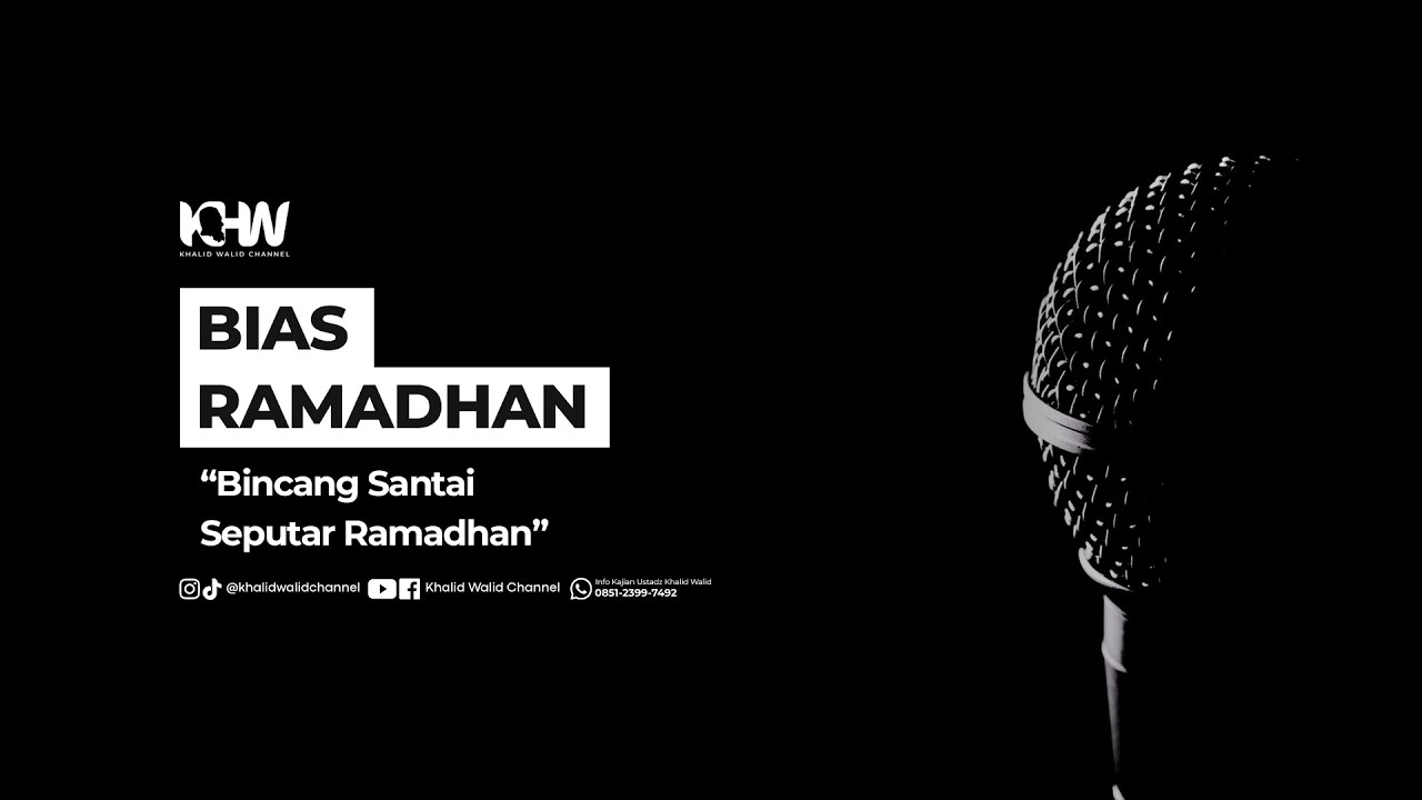 [Live] Bias Ramadhan (Bincang - Bincang Seputar Ramadhan) #19Ramadhan1447Hijriah