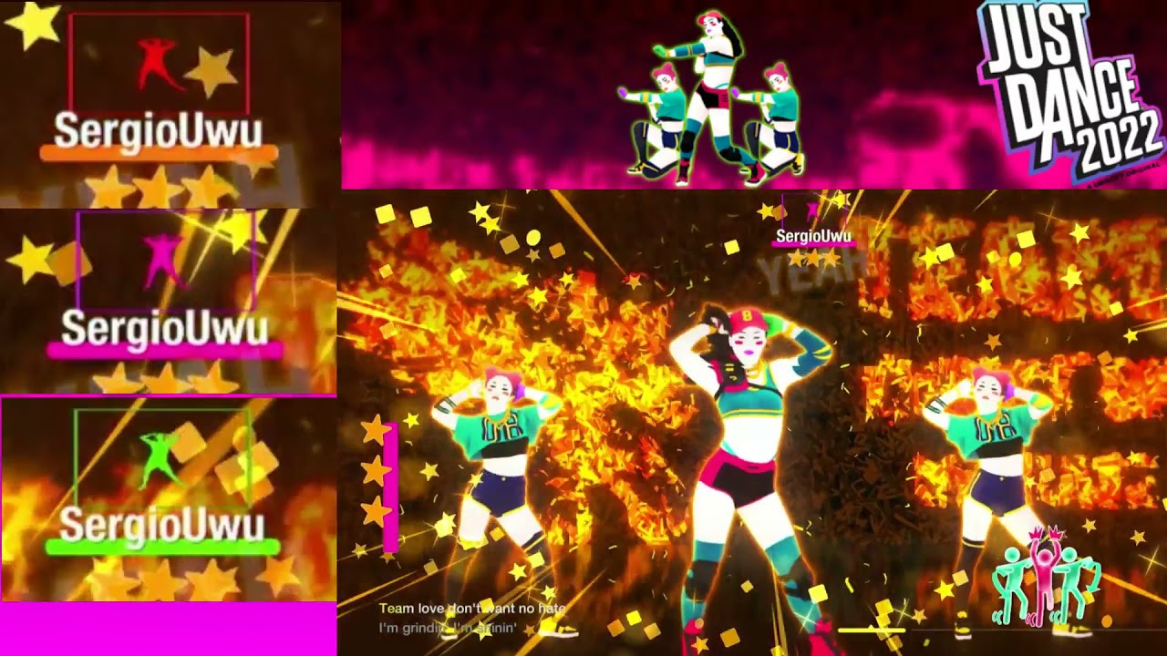 Just Dance 2022 - Level up (All Perfect) (All Coachs)