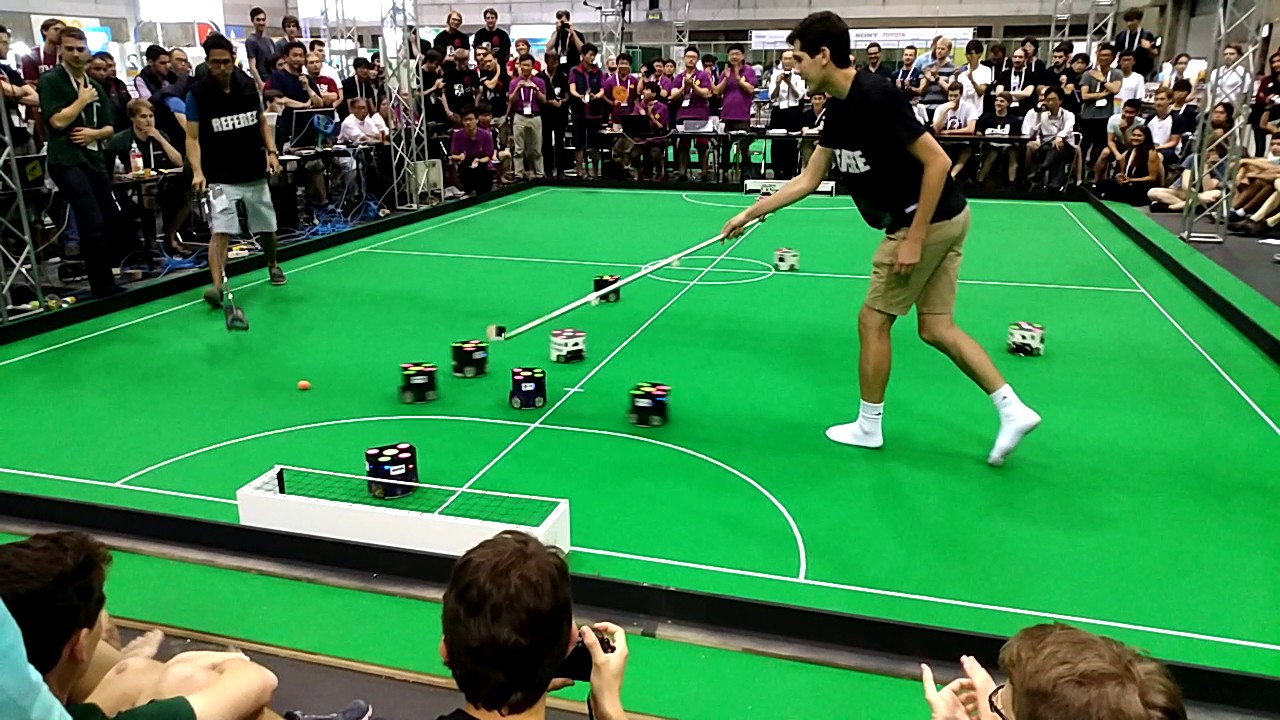 Robocup 2017 Nagoya Japan SSL Final (SRC 2 : 1 ER Force)