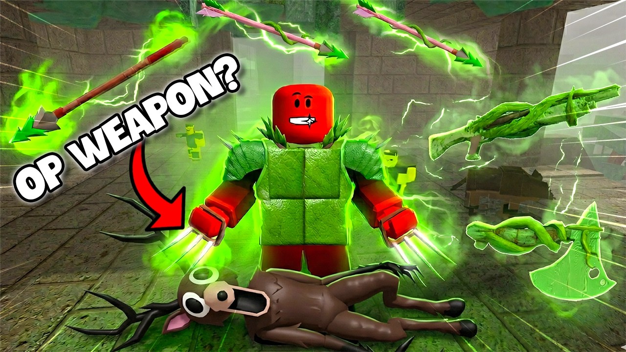 The New Jungle Weapon Is WAY Too OP | 99 Nights in the Forest