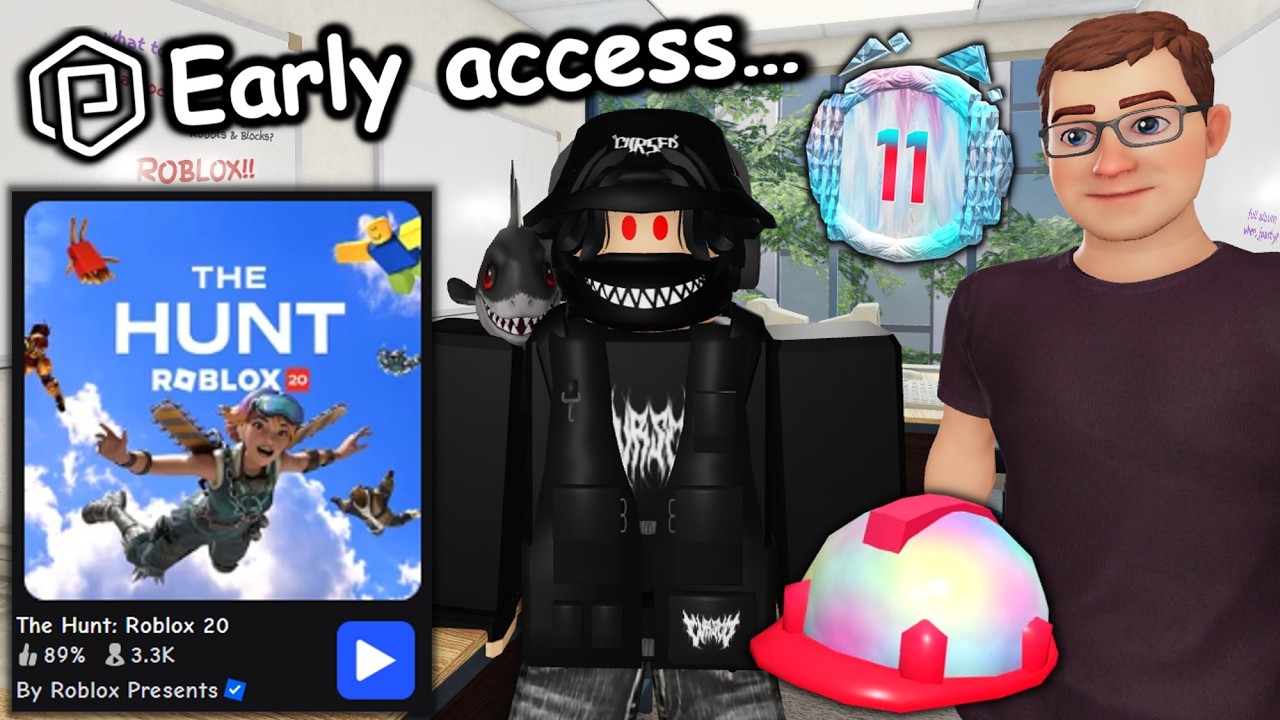 Не покупайте Plus только ради раннего доступа... (ROBLOX THE HUNT 20)