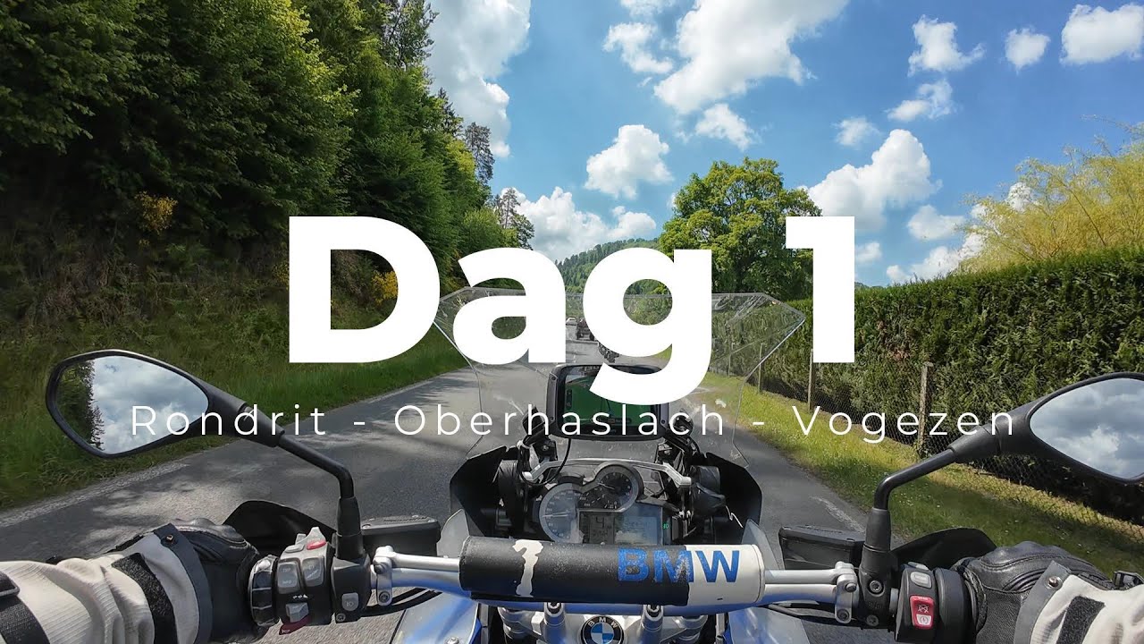 Motorvakantie &ndash; Vogezen &ndash; Frankrijk - Dag 1