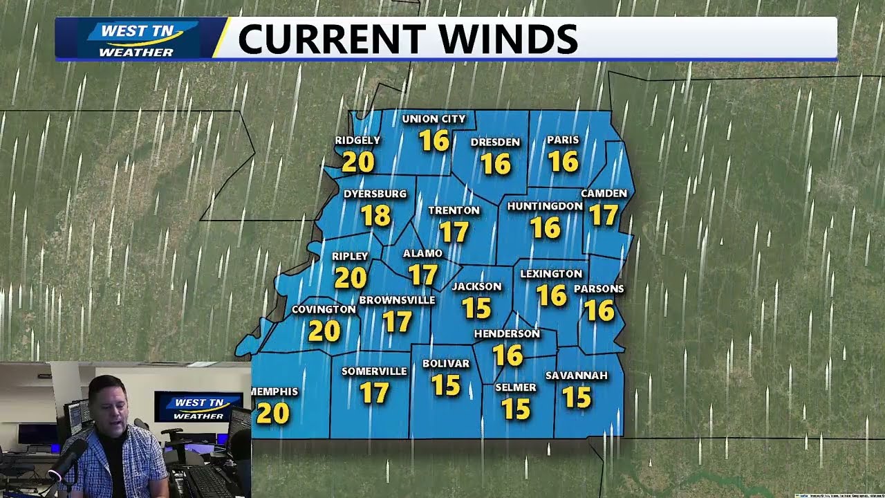 10 PM Monday Night Broadcast @WestTNWeather
