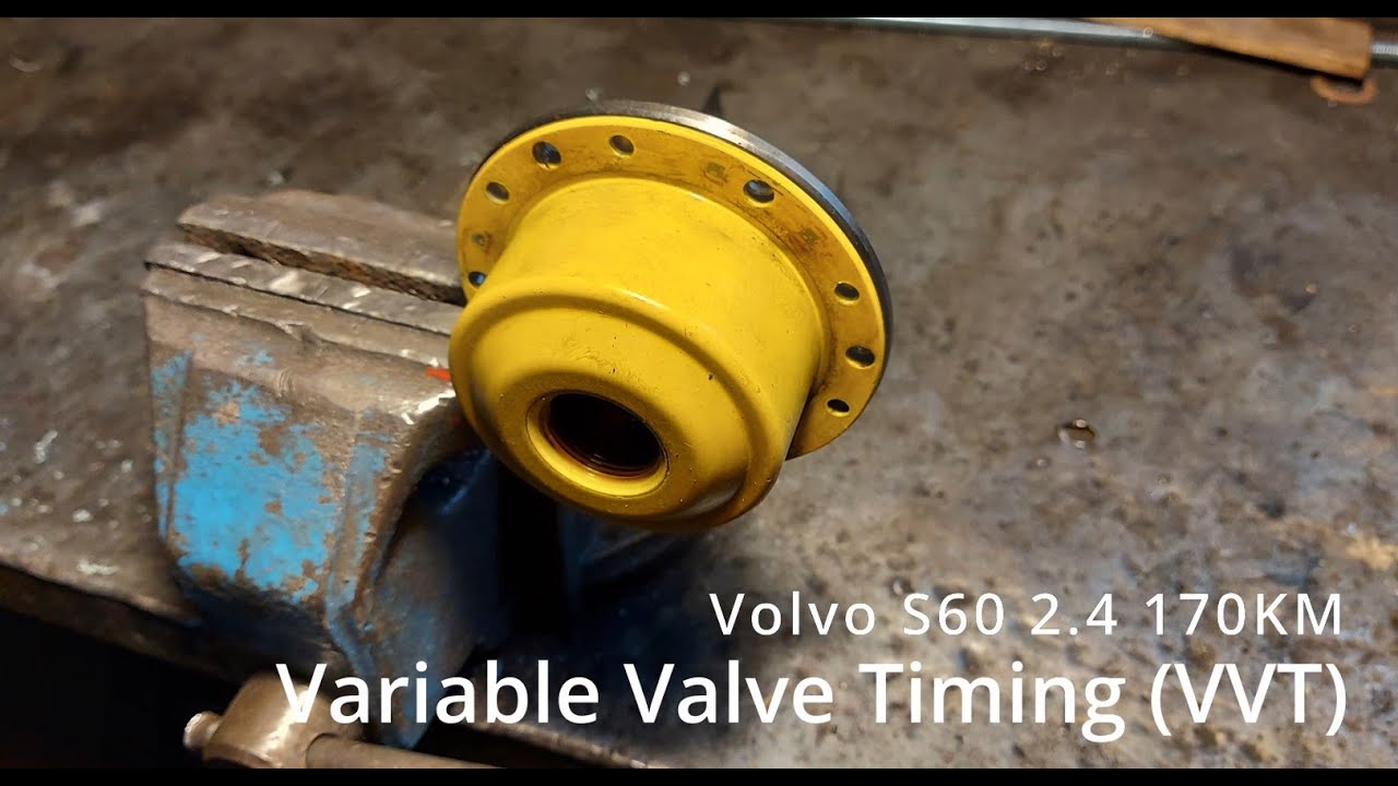 Volvo S60 2004 Variable Valve Timing (VVT) How does it work? Jak działa koło zmiennych faz rozrządu?