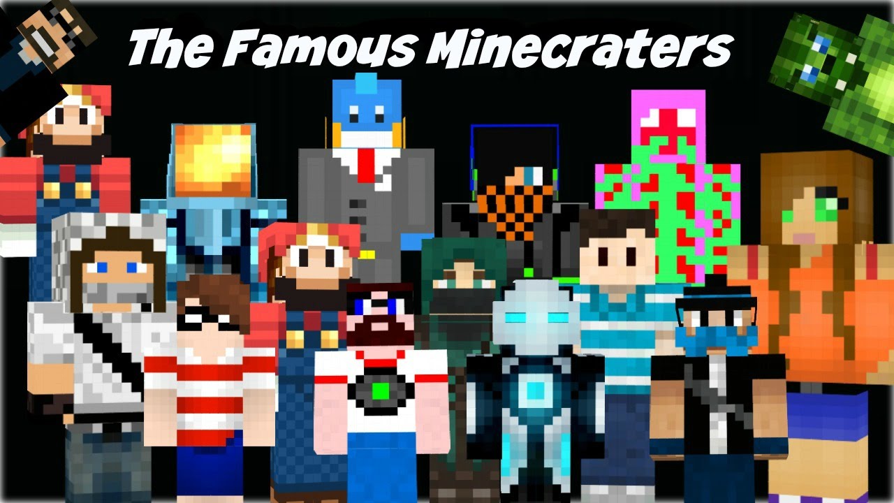 ♪ The Famous Minecrafters | Lyrics
