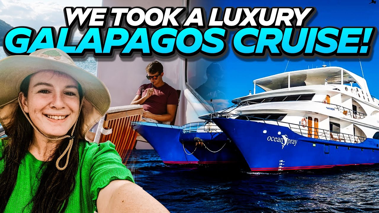 WE CRUISED THE GALAPAGOS ISLANDS IN A LUXURY YACHT!