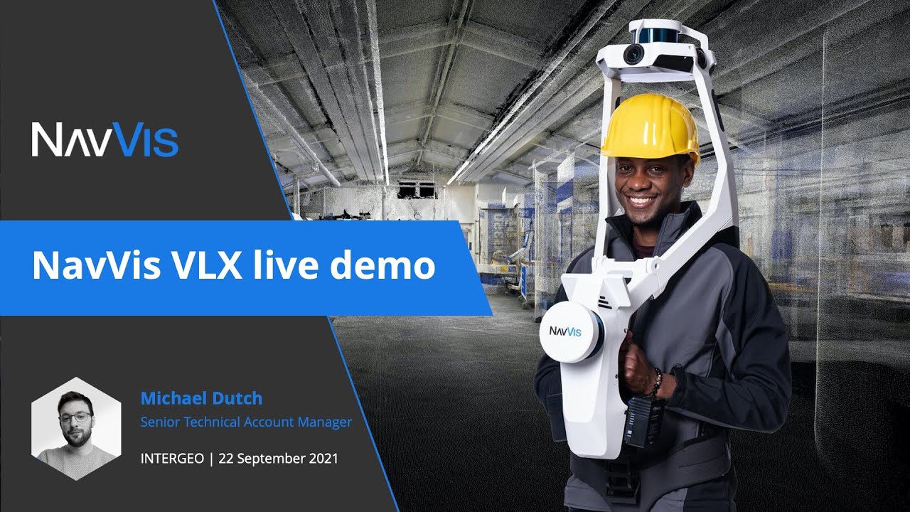 INTERGEO 2021: NavVis VLX live demonstration