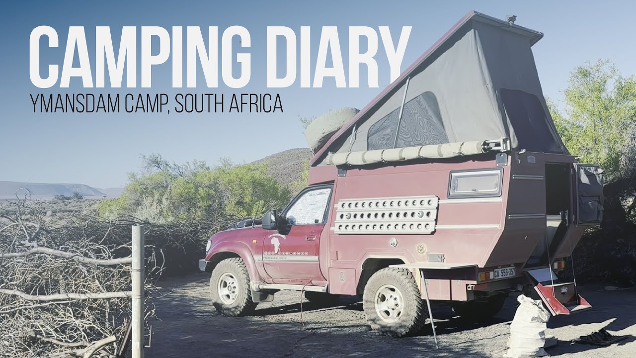 Camping Diary - Everyday Moments & Small Joys of Campsite Living. Tankwa Karoo, South Africa.