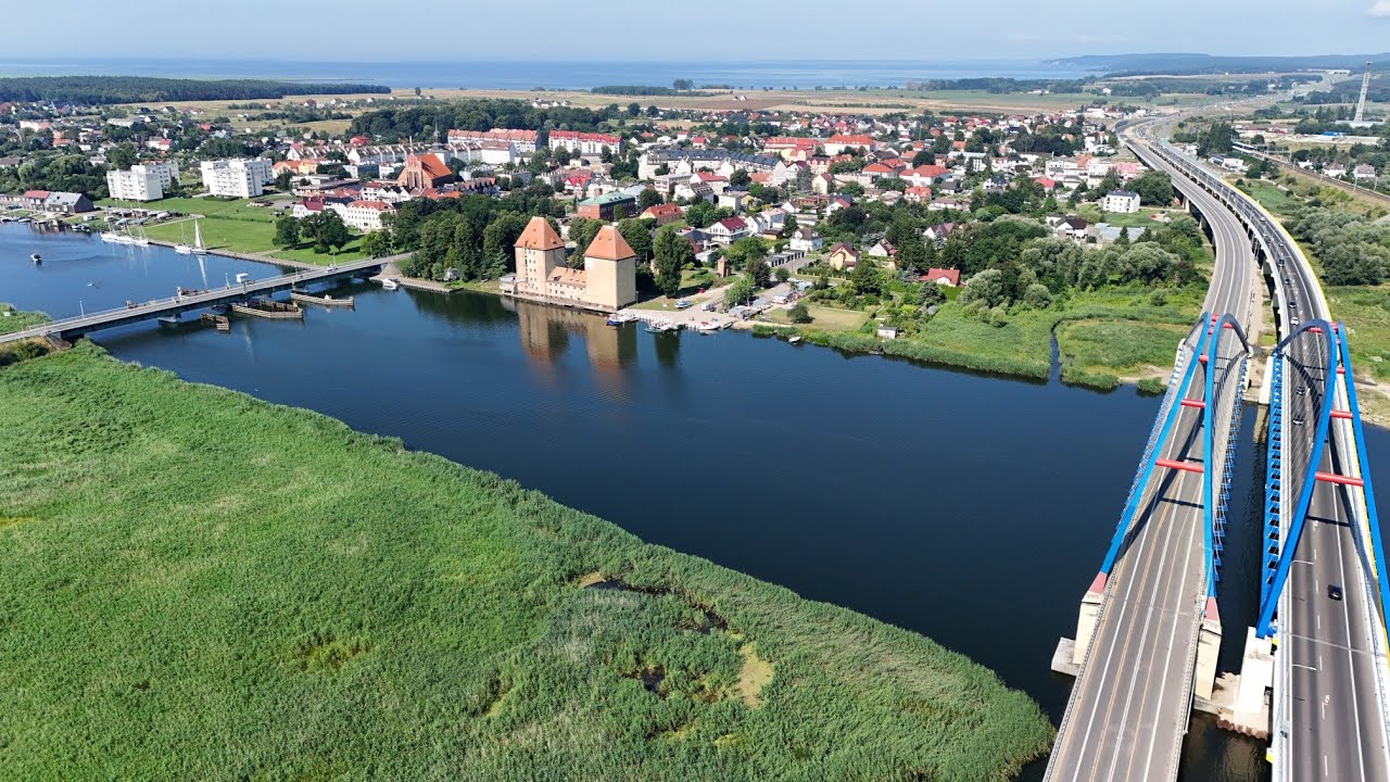Wolin mosty i drogi | Bridges & Roads | Summer drone footage [4K]