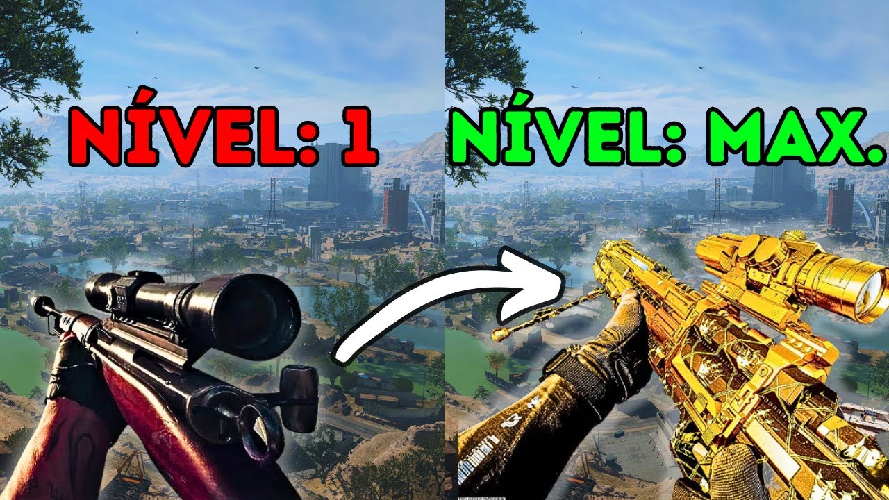 Qual o MELHOR JEITO de SUBIR ARMAS no Warzone? (Sem Sofrer!)