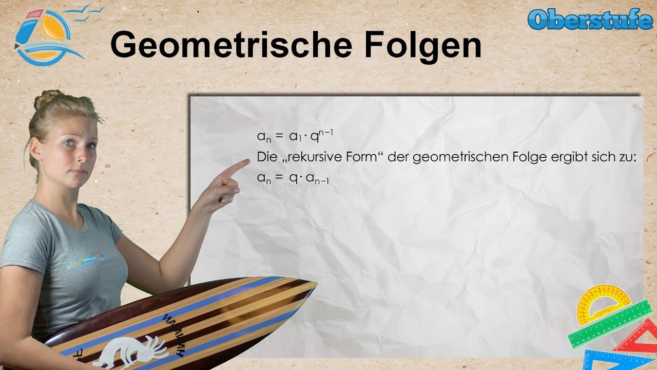 Geometrische Folgen || Oberstufe ★ Wissen