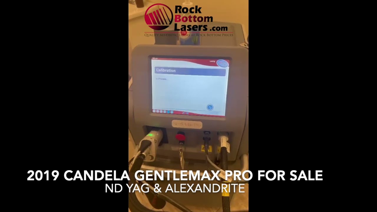 2019 Candela Gentlemax Pro Laser For Sale