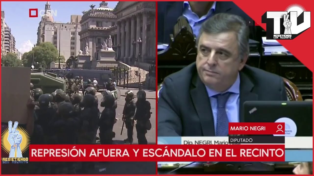 Recuerdos de un 2001.  Macri 2017 . Represi&oacute;n. Se acerca el estado de sitio?