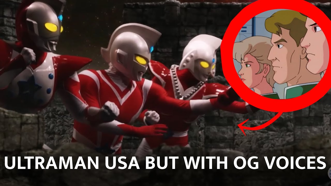 Ultraman USA with their original voices! In Ultra Galaxy Fight