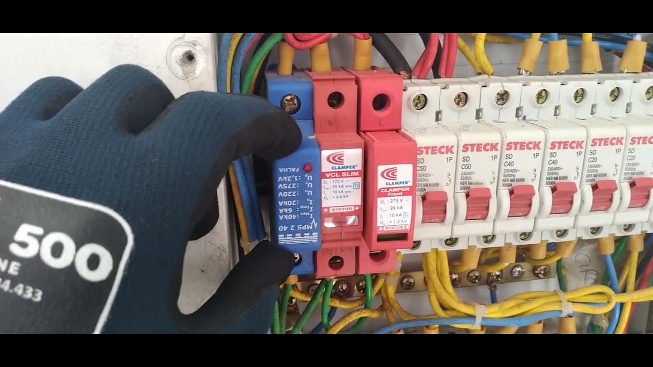 CURSO MANUTENÇÃO DE ELEVADORES DISPOSITIVO DE PROTEÇÃO CONTRA SURTOS DPS COM LUVA DE MANUTA 👨🏾‍🔧