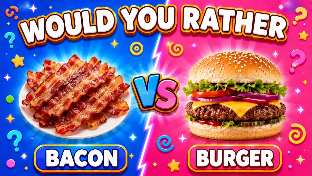 Would You Rather? | Fun & Tricky Choices to Test Your Brain!