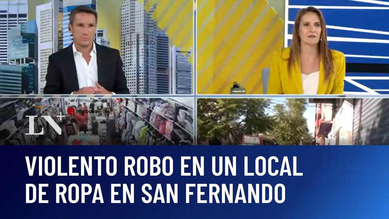 Violento robo en pleno d&iacute;a a un local de ropa; se probaron las prendas y se fueron como si nada