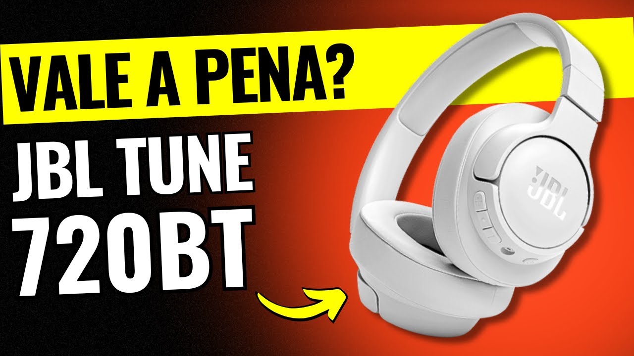 JBL TUNE 720BT - O Melhor HEADPHONE BLUETOOTH BOM e BARATO com Bateria de LONGA DURAÇÃO
