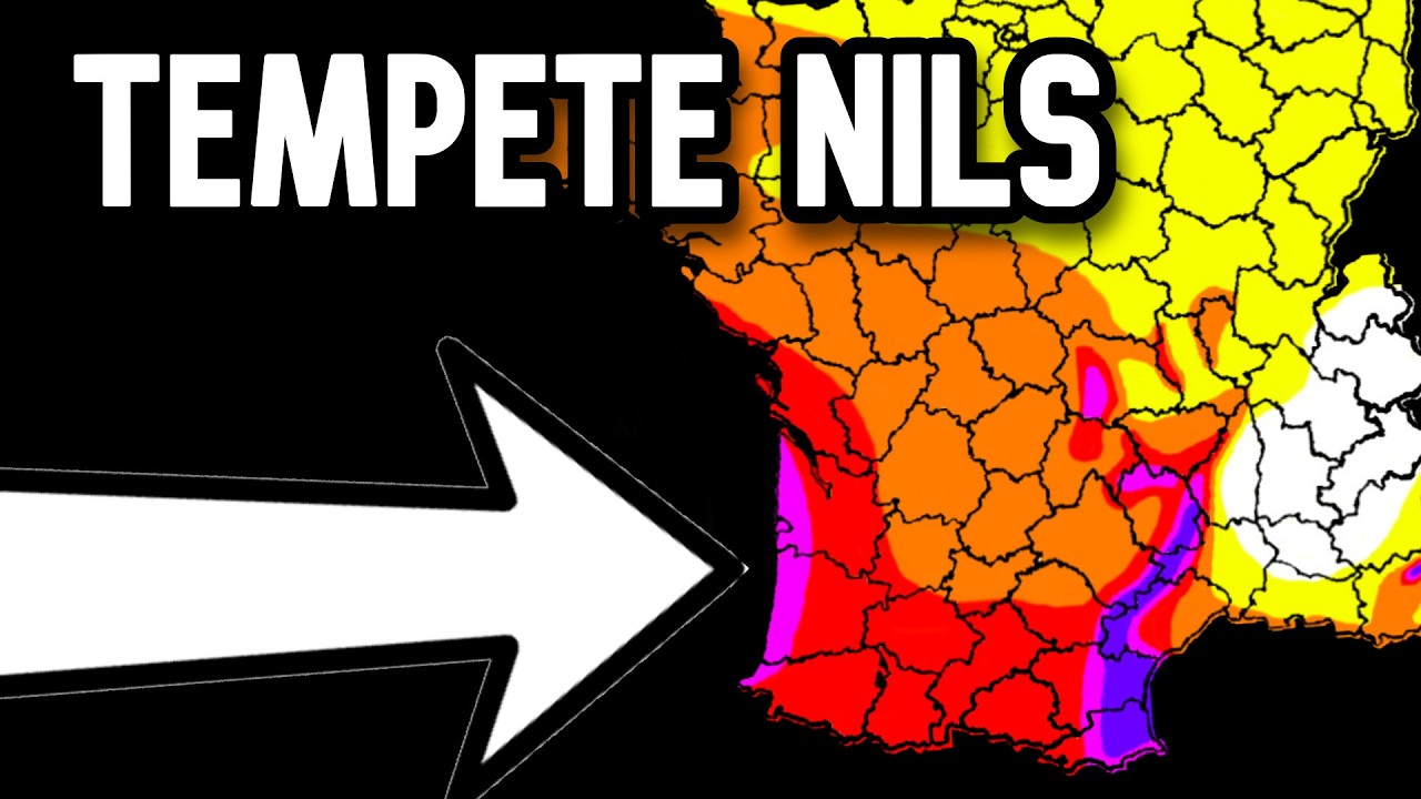 VOICI les DERNIERS DÉTAILS sur la TEMPÊTE NILS ! (hebdométéo)