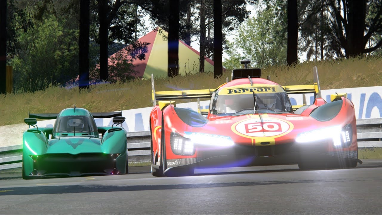 McMurtry Spéirling vs Ferrari 499P LMH at Le Mans