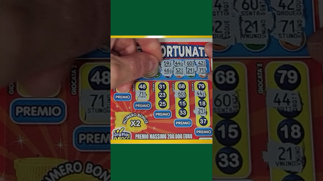 Numeri Fortunati Gratta e Vinci