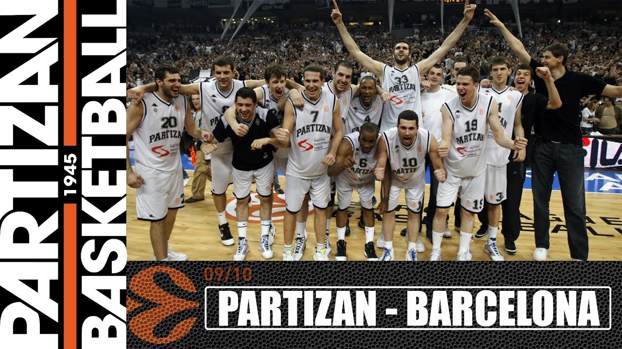 PARTIZAN - BARCELONA 67 - 66 | TOP16 EUROLEAGUE 09/10 |