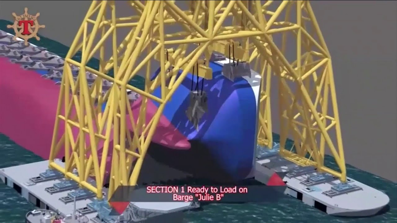 Removing the Golden Ray Cargo Ship
