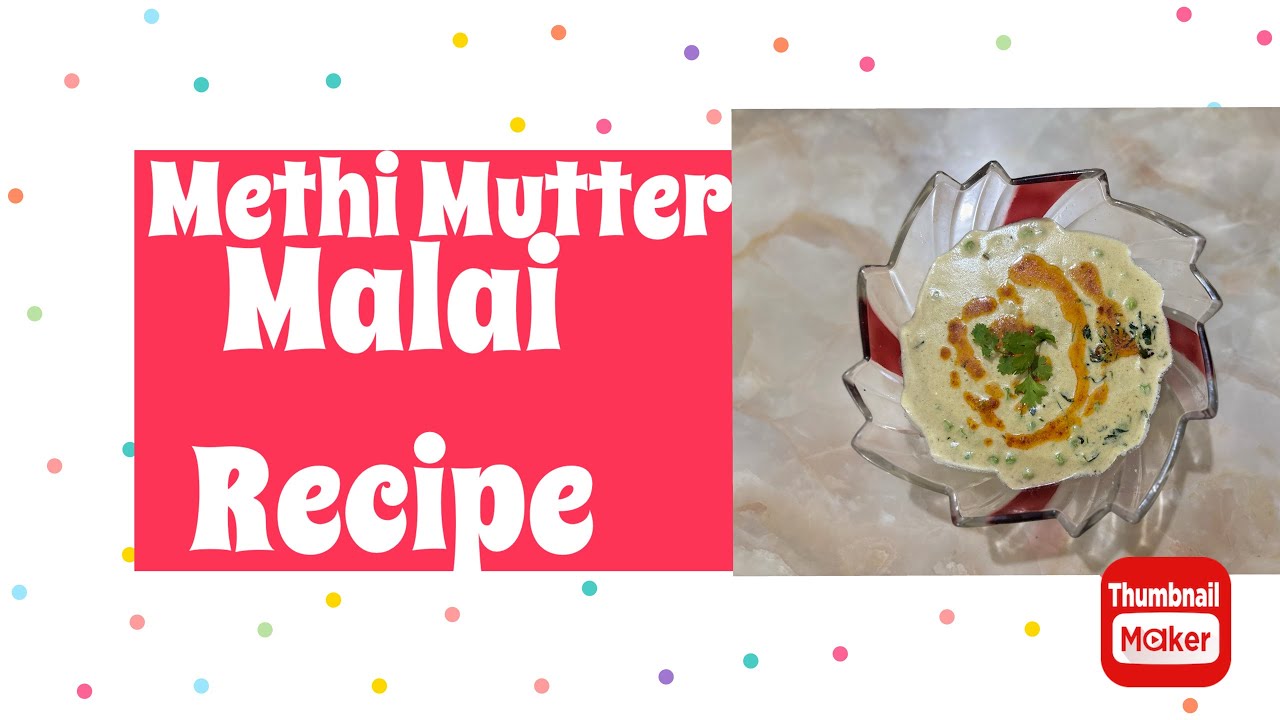 How to Cook Methi Mutter Malai | Restaurant Style मेथी मटर मलाई रेसिपी | @Cook_with_Winz 