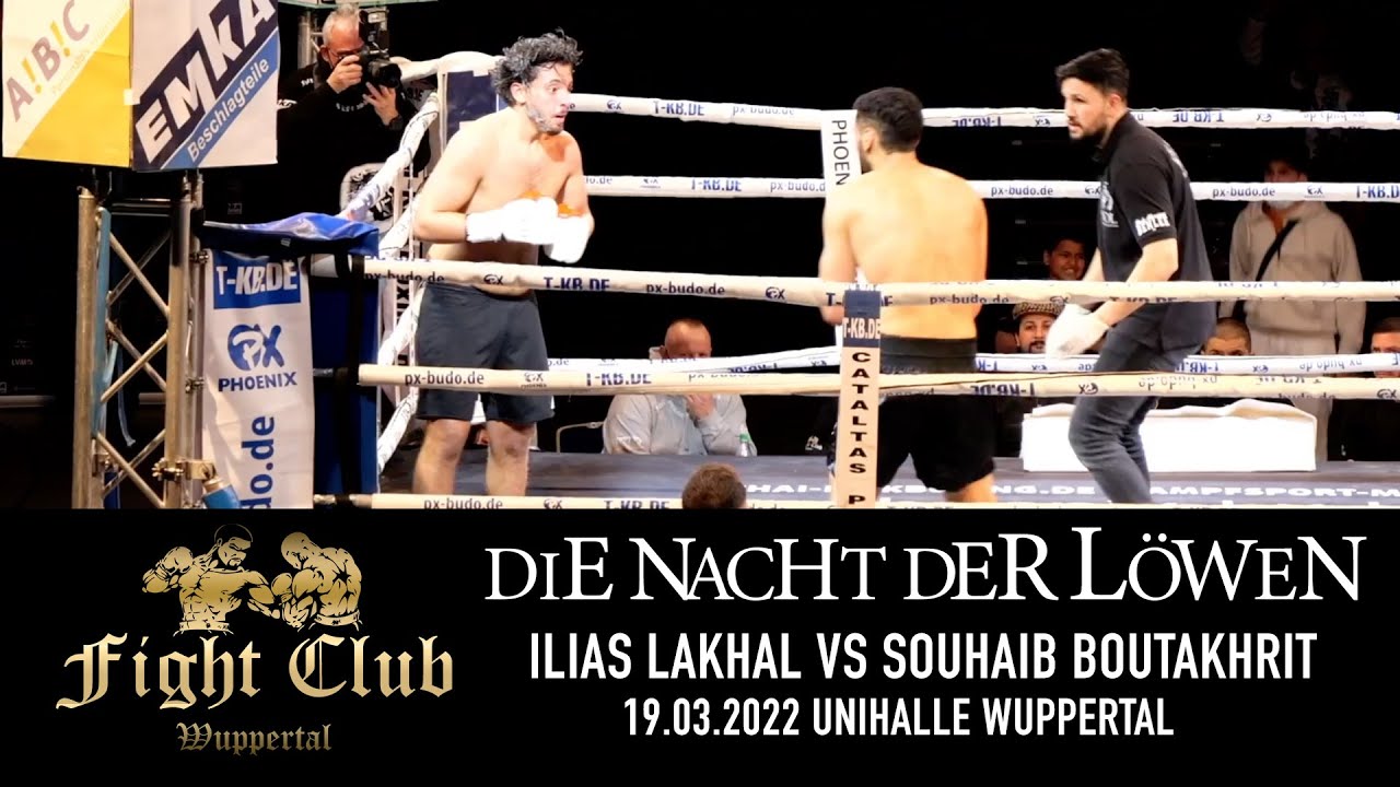 Fight Club Wuppertal präsentiert: Ilias Lakhal vs Souhaib Boutakhrit