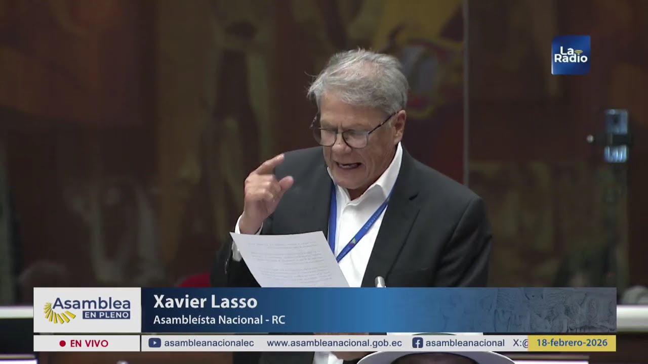 Asambleísta Xavier Lasso - Sesión 071