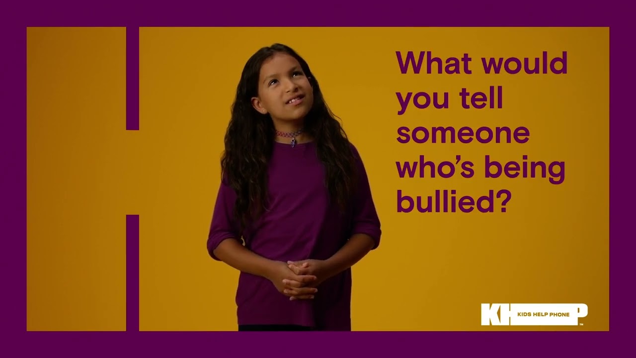 Real kids talk about navigating bullying
