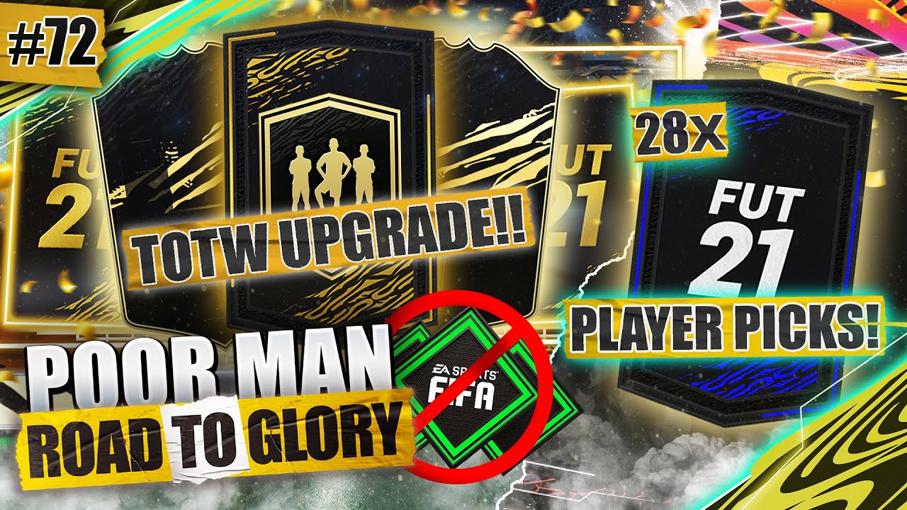 LAST CHANCE FUT FREEZE and RTTF 80+ PLAYER PICK PACKS! - POOR MAN RTG #72 - FIFA 21 Ultimate Team