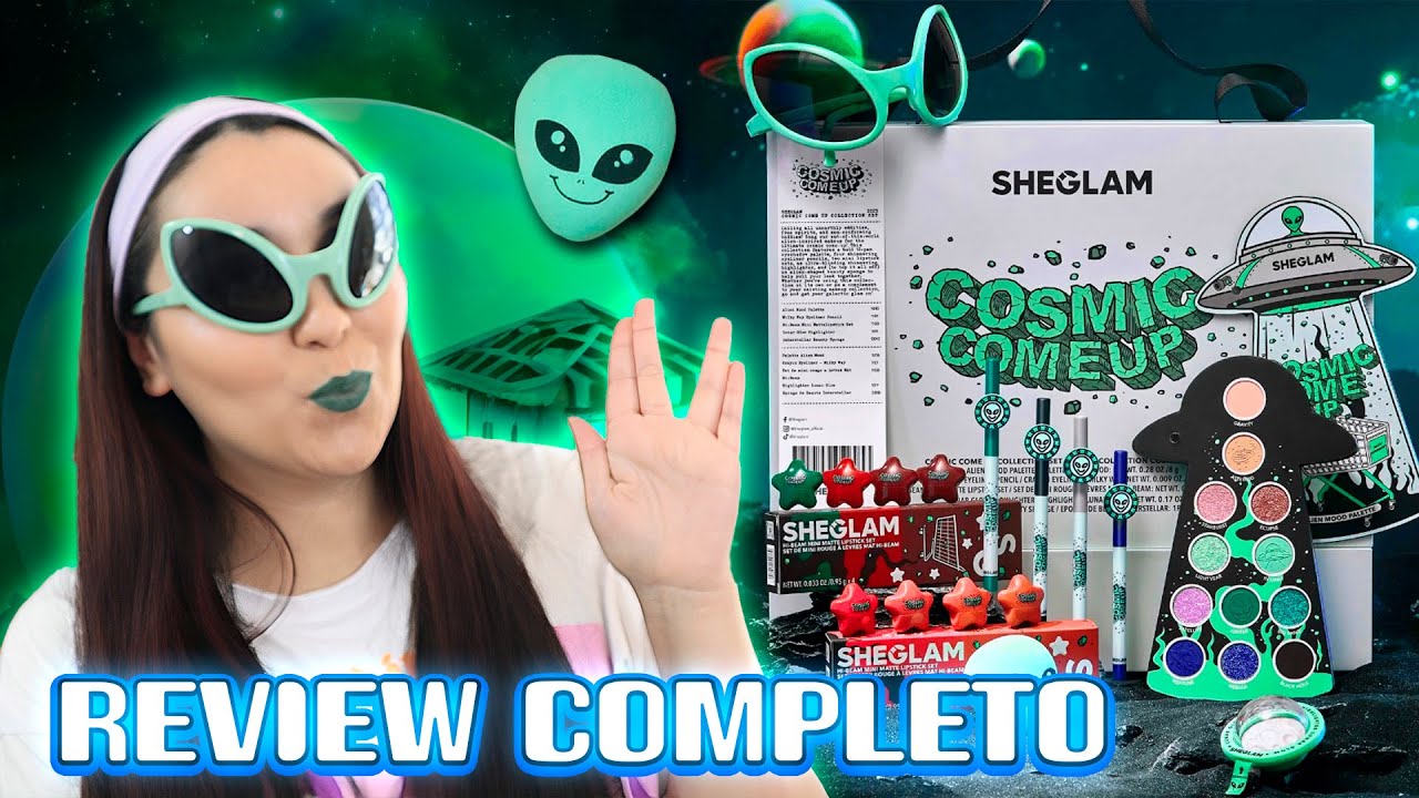 COSMIC COME UP de SHEGLAM//  Probamos todo!