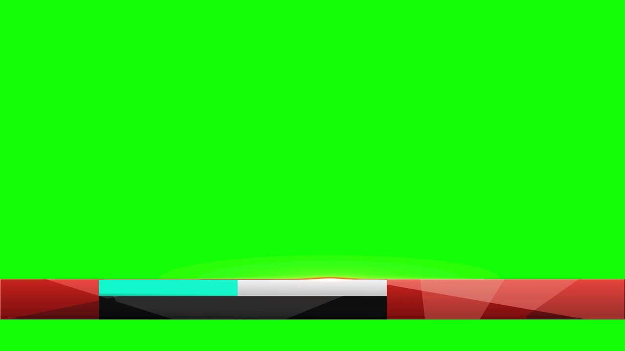 news ticker graphical template, lower third green screen, headlines bar green screen, animation text