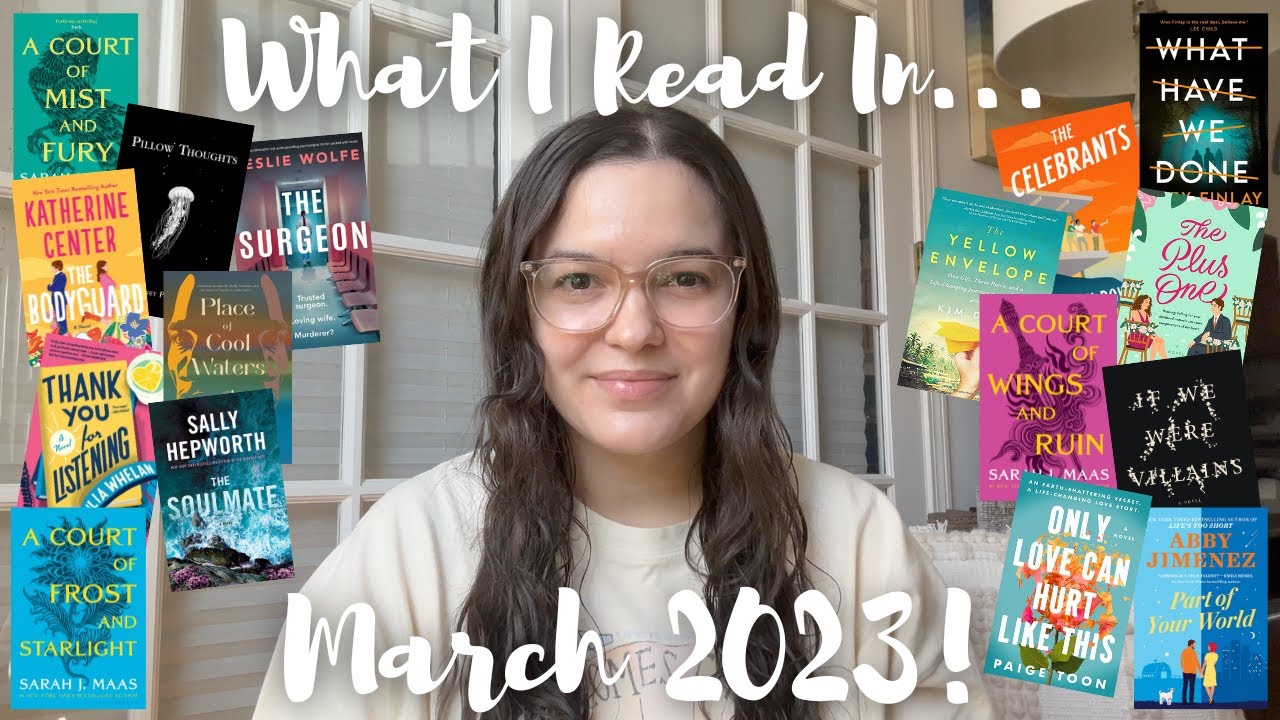 What I Read in March 2023 | Monthly Reading Wrap Up