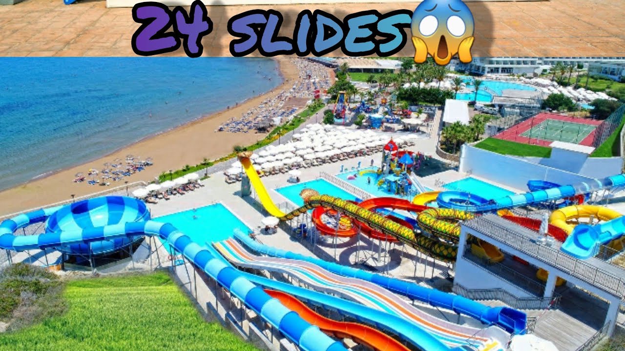 Cyprus biggest aqua park||acapulco resort||memorable time😭