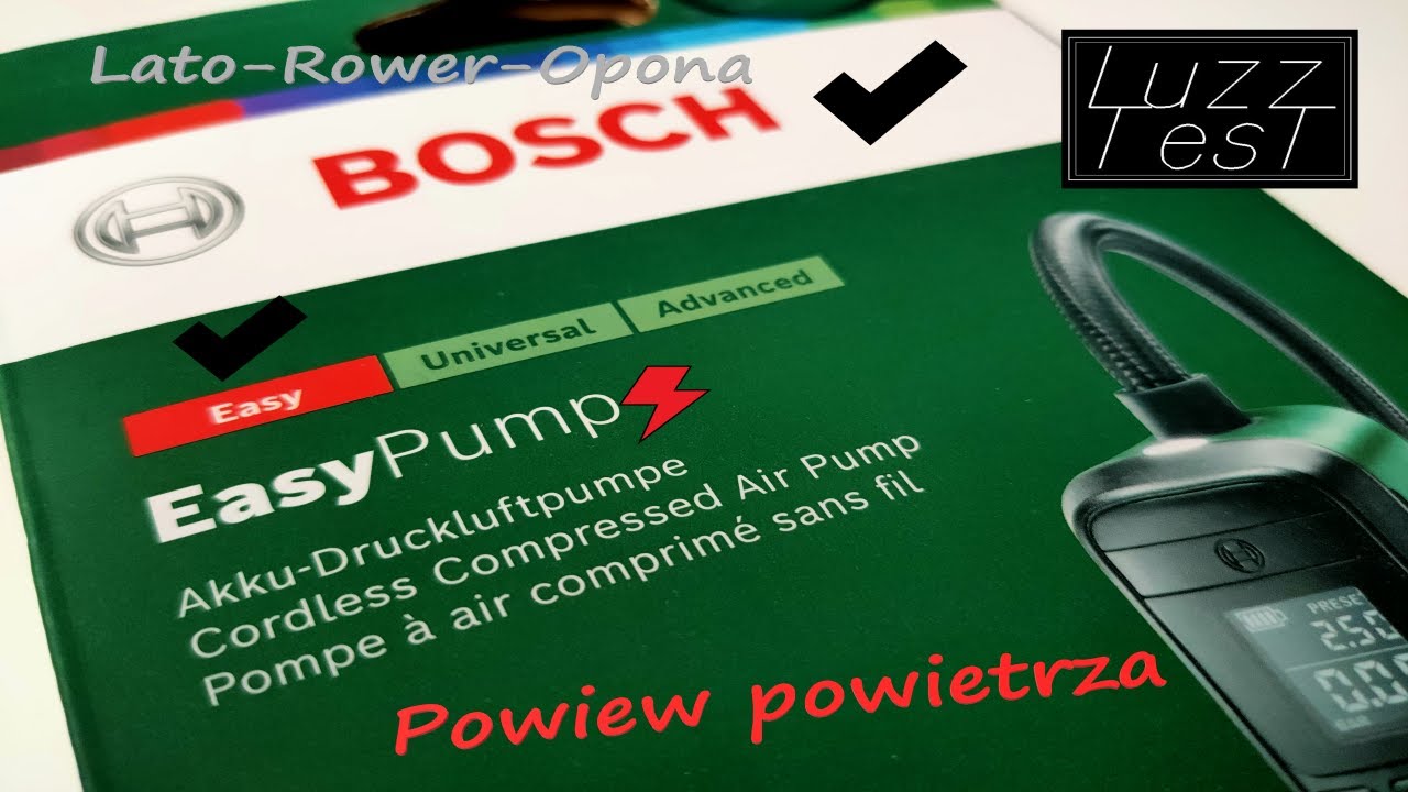 KOMPRESOR POMPKA EASYPUMP BOSCH LuzzTest.