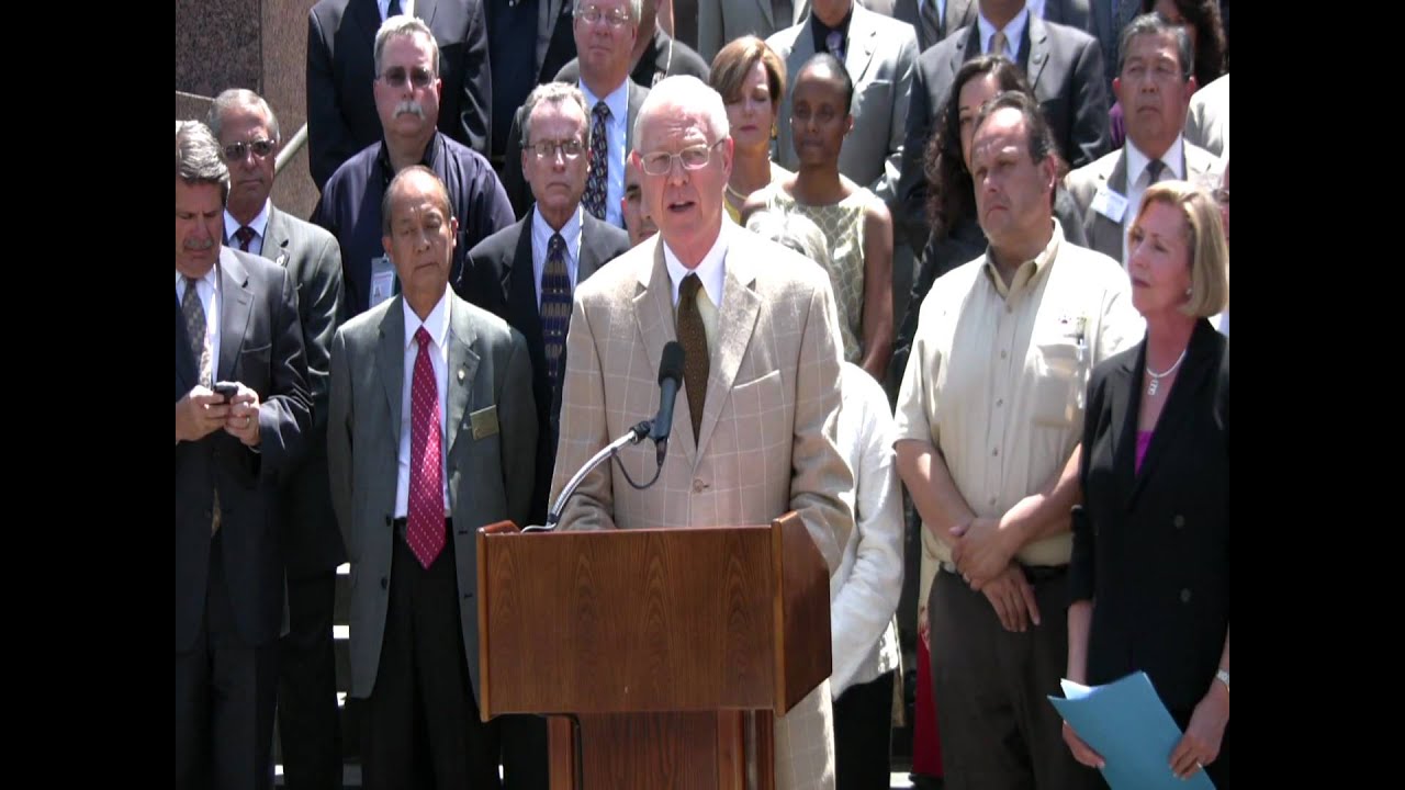 LOCAL OFFICIALS JOIN ANTONOVICH IN CONDEMNING PROPOSED STATE BUDGET
