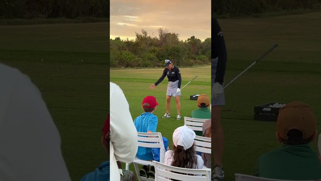 Annika Sorenstam&rsquo;s Share My Passion Clinic - PNC Championship 2024
