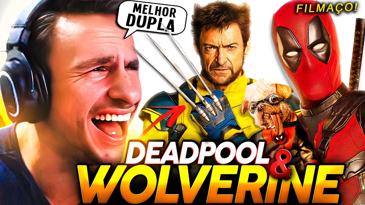 SUPER XANDÃO ASSISTINDO DEADPOOL & WOLVERINE | MELHOR DUPLA DE HERÓIS