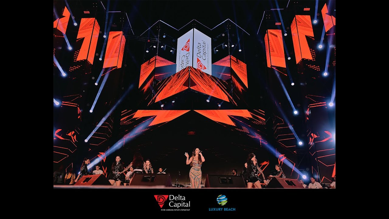 Haifa Wahbe live concert at Luxury Beach   Marina Delta August 25, 2023