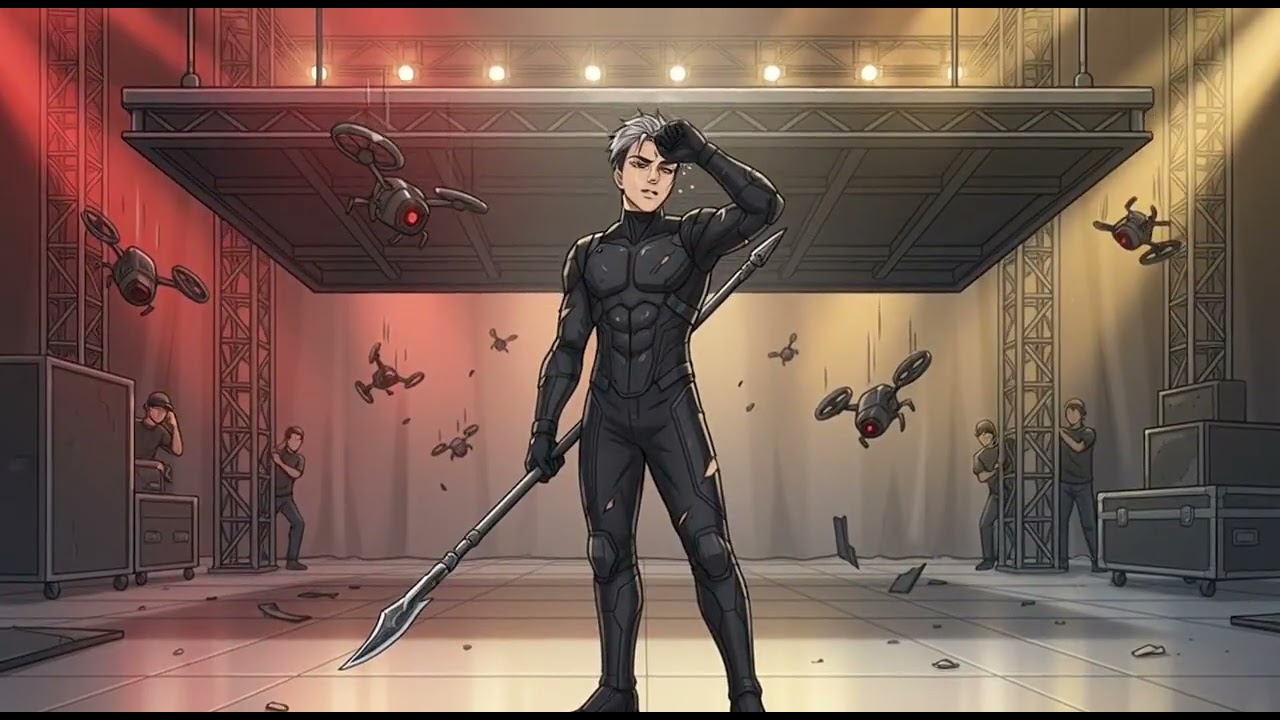 Concert Chaos: Jae-Hoon & Min-Ji vs The Overlord [Anime Short]