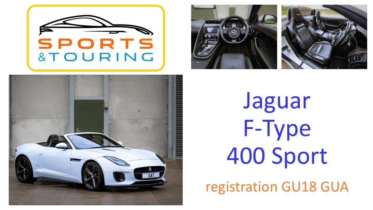Jaguar F Type 400 Sport GU18 GUA