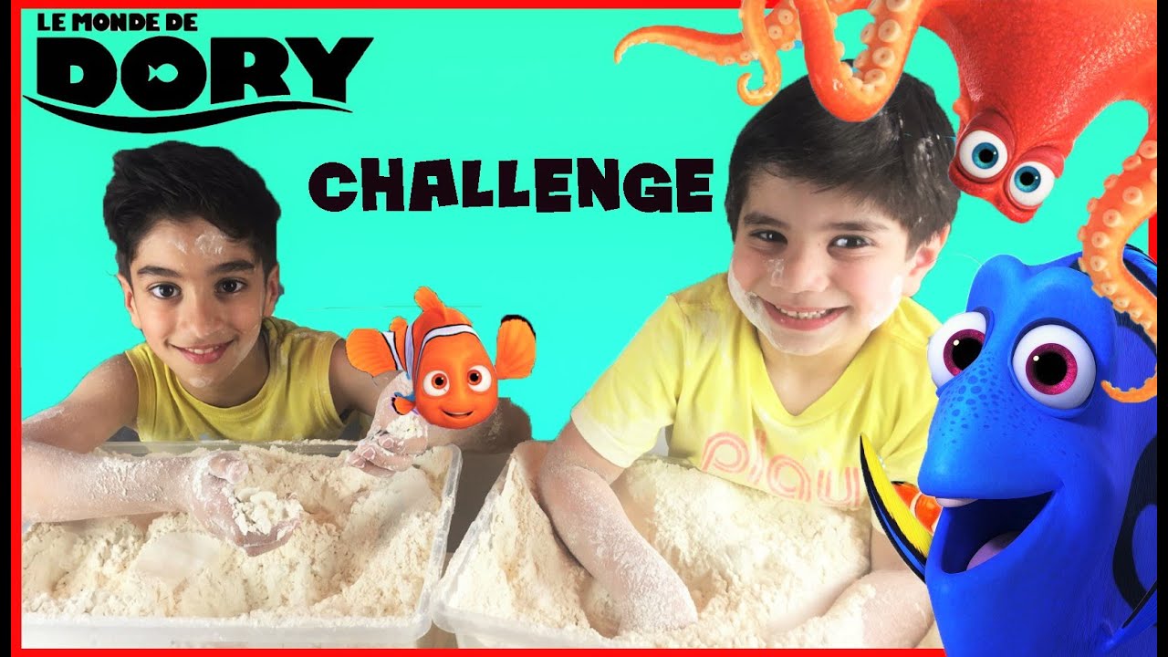 Challenge Jeu Le Monde de Dory Disney figurines Part 1 - StudioSurpriseToys