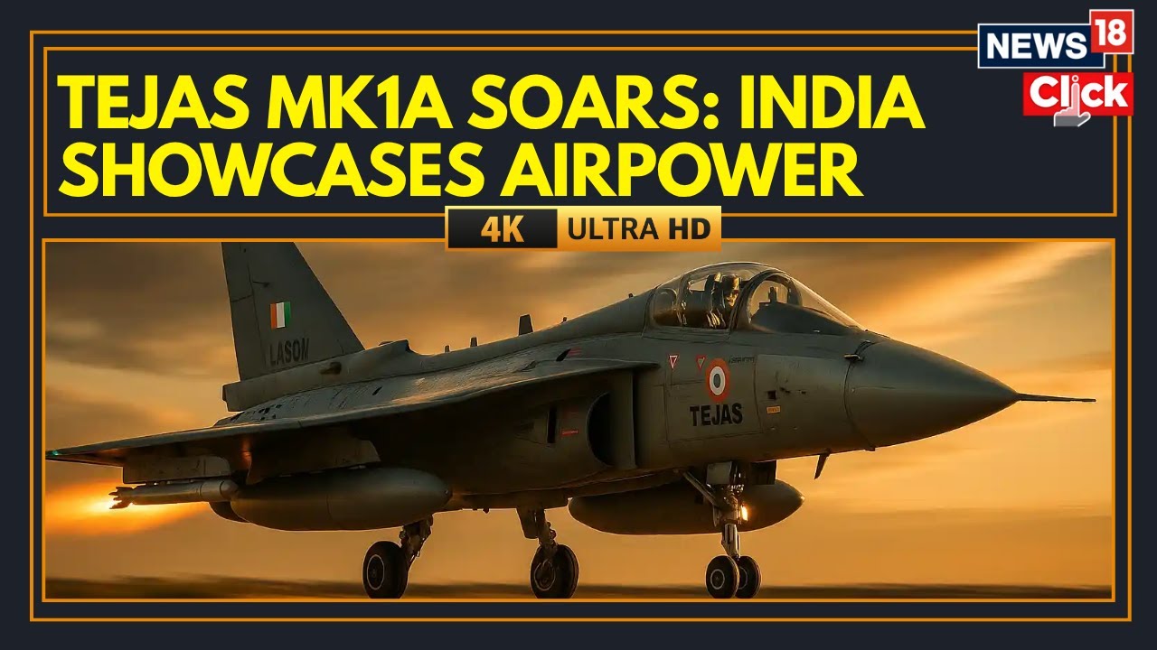 Индийский LCA Tejas MK1A совершил свой первый испытательный полет в Нашике в пятницу | 4K | N18G